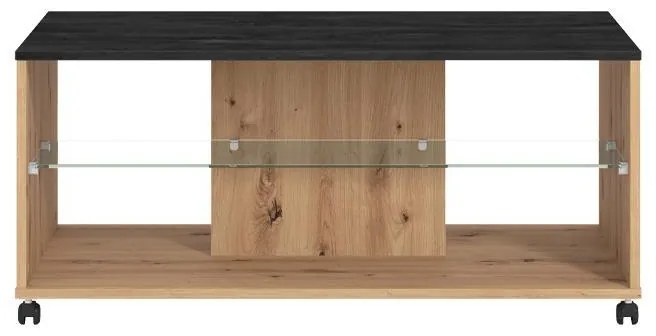 Τραπεζάκι Σαλονιού Norte Artisan Oak - Carbon 101*60*45 εκ. 101x60x45 εκ.