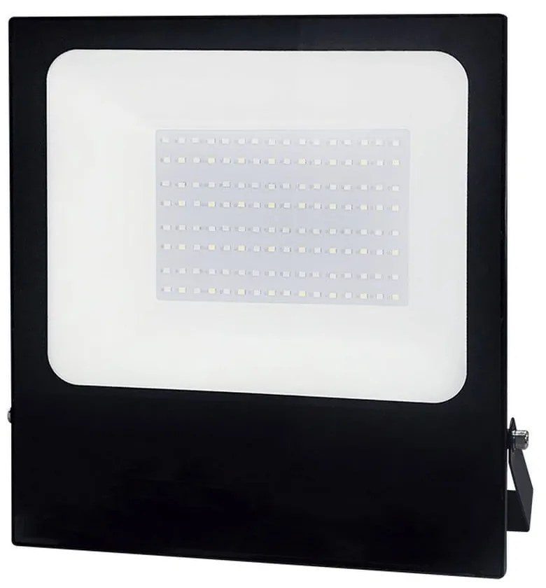 Προβολέας Led Q100RGBW 100W RGB+6000K Black Aca Aluminium