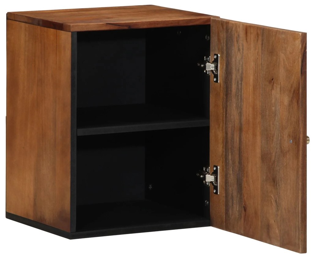 vidaXL Ντουλάπα Μπάνιου 38x33x48 εκ. Μασίφ Ξύλο Μάνγκο