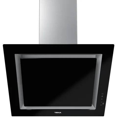 Teka DLV 68660 BK TOS Απορροφητήρας Καμινάδα Τοίχου 60cm Night River Black Εγγύηση 2+1 Χρόνια