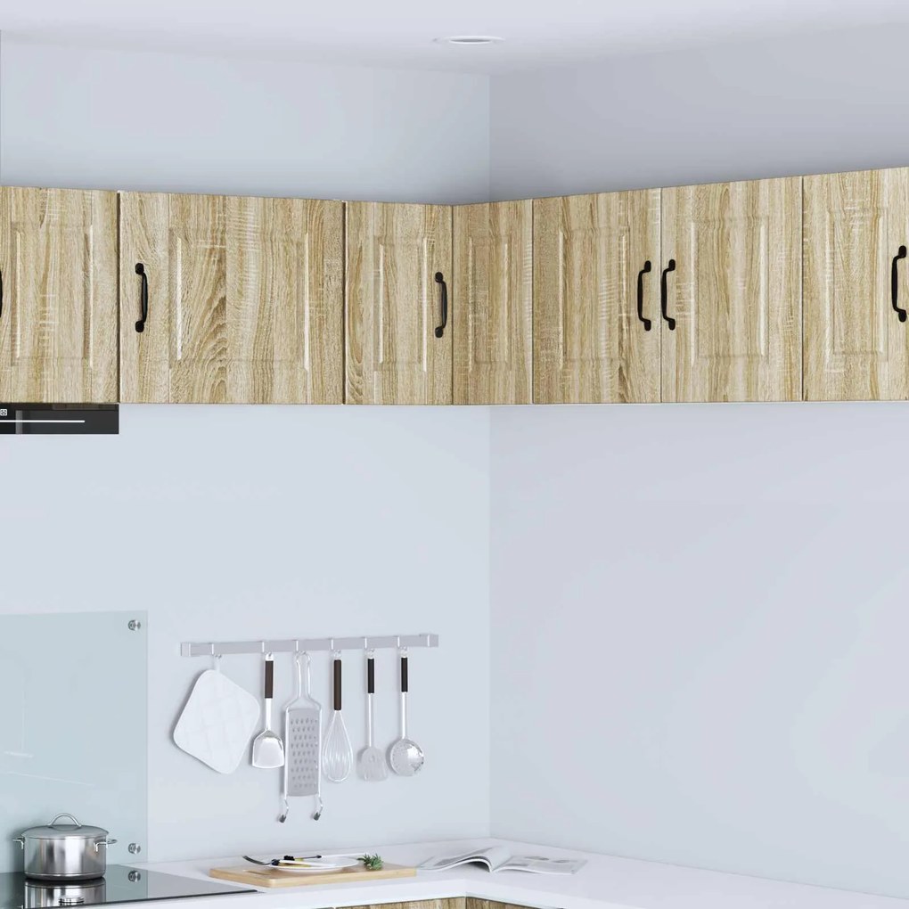 vidaXL Ντουλάπα Κουζίνας με ράφι με πόρτα Δρύς Sonoma 57 x 57 x 40 εκ.