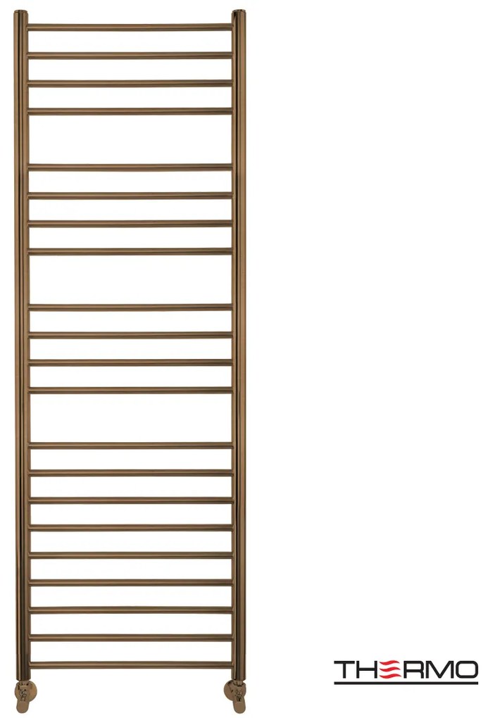 Thermo Bellavia Θερμαινόμενη πετσετοκρεμάστρα 150x50cm Antique Brass ΔΕΝ ΠΕΡΙΛΑΜΒΑΝΤΟΝΤΑΙ ΔΙΑΚΟΠΤΕΣ &amp; ΑΝΤΙΣΤΑΣΕΙΣ