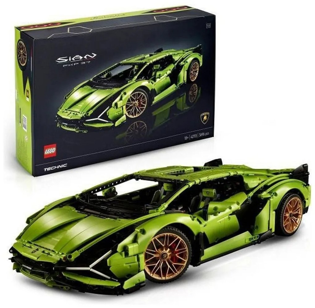 Παιχνίδι Kατασκευή   Lego Lamborghini Sián FKP 37         Πολύχρωμο