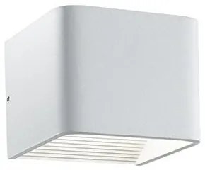 Απλίκα φωτιστικό τοίχου LED CLICK αλουμινίου λευκό Ideal Lux-51444-Λευκό 051444