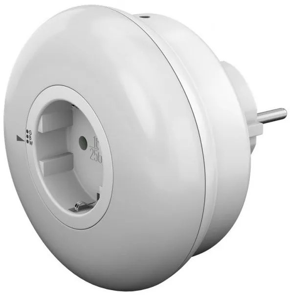 Φωτιστικό Led Νυκτός Πρίζα Schuko 3 Χρώματα Φωτός 6500K 64567 GOOBAY 64567