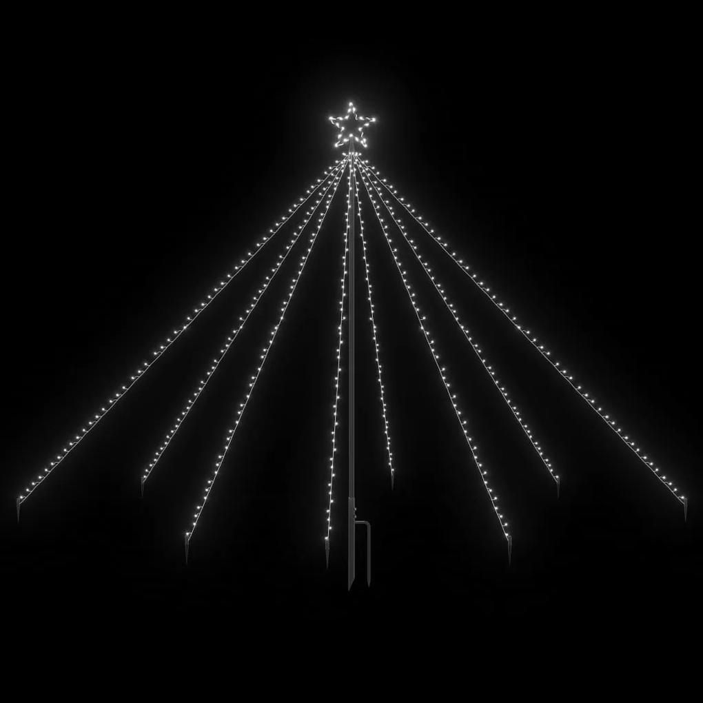 vidaXL Χριστουγεννιάτικο Δέντρο από Φωτάκια Εσ/Εξ Χώρου 2,5 μ. 400 LED