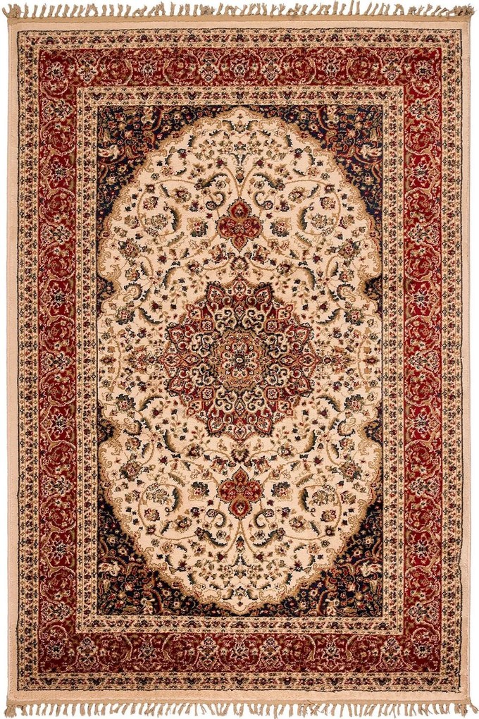 Χαλί Jasmine New 1802 0077 Ivory Βιοκαρπέτ 200X285cm