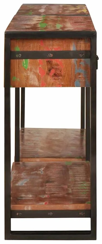 vidaXL Τραπέζια Κονσόλες με συρτάρι 2 pcs Πολύχρωμο 161 x 33 x 75 εκ