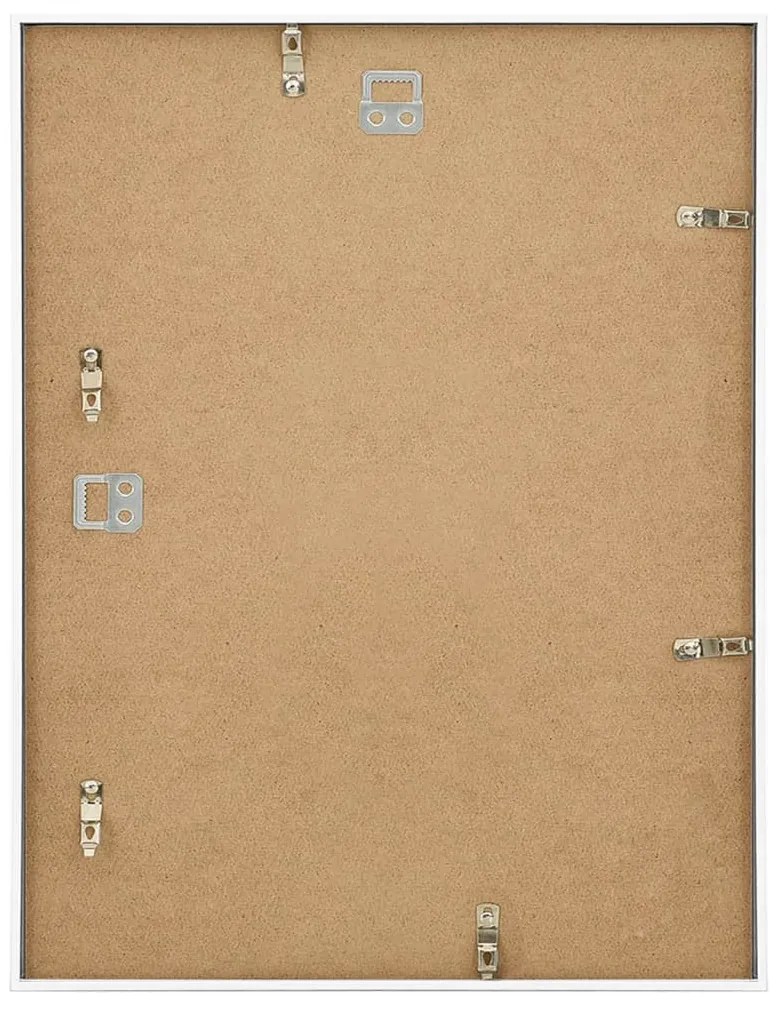vidaXL Κορνίζες Κολάζ Τοίχου 3 τεμ. Λευκές 50 x 60 εκ. MDF