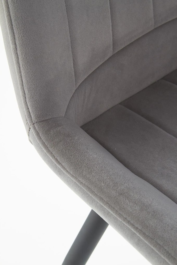 K388 chair, color: grey DIOMMI V-CH-K/388-KR-POPIELATY