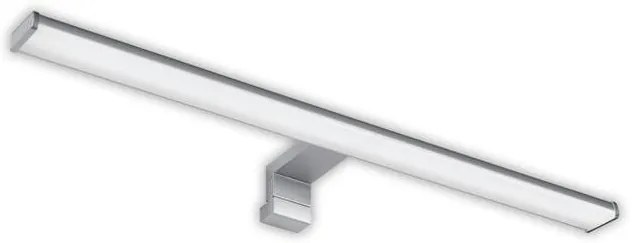 Adeleq Φωτιστικό LED Λουτρού Αλουμινίου PC 40cm 8W IP44 4000K Ασημί 3-400816