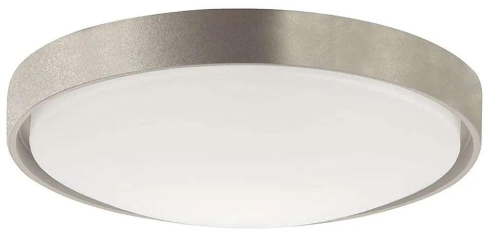 Φωτιστικό Οροφής - Πλαφονιέρα Yara 4199701 Φ400 Led White-Silver Viokef Metal, Glass
