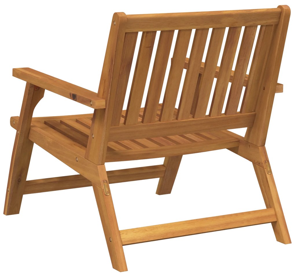 vidaXL Καρέκλες Κήπου 2 τεμάχια 76x67x73.5 cm από Στερεό Ξύλο Ακακίας