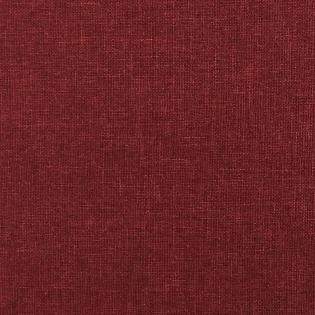 Πάνελ Τοίχου 12 τεμ. Μπορντό 30 x 15 εκ. 0,54 μ² Υφασμάτινα - Κόκκινο