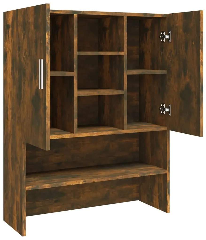 vidaXL Ντουλάπι Πλυντηρίου Καπνιστή Δρυς 70,5 x 25,5 x 90 εκ.