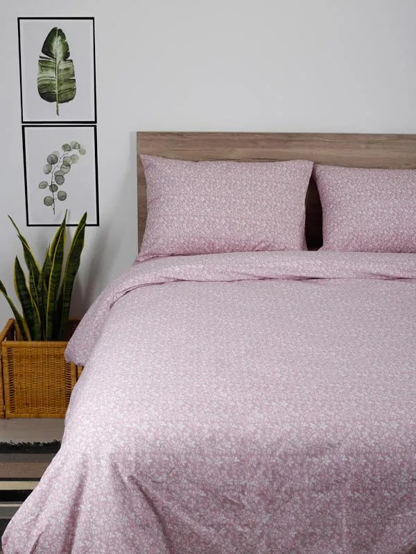 Μαξιλαροθήκες 50x70 Σετ 2 Τεμ. Sunshine Home Cotton Feelings 920 Pink