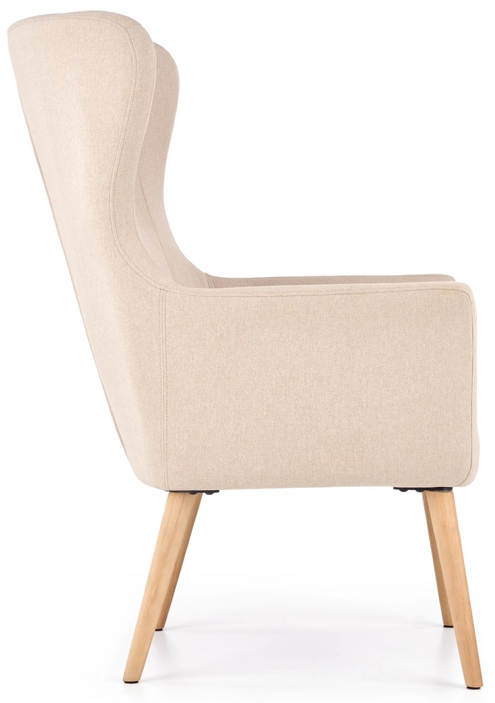 COTTO leisure chair, color: beige DIOMMI V-CH-COTTO-FOT-BEŻOWY