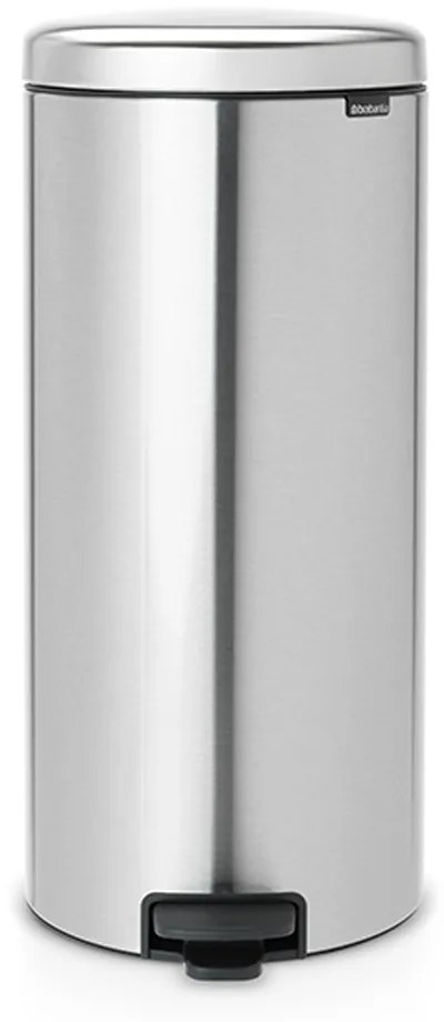 Brabantia 649061 Κάδος με πεντάλ 30L, Matt Steel Fingerprint Proof