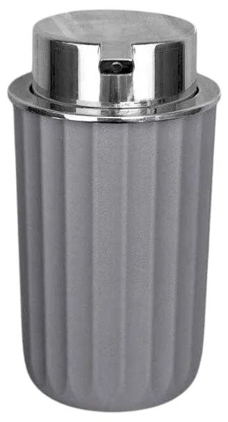 Θήκη κρεμοσάπουνου Dispenser πλαστική Γκρι