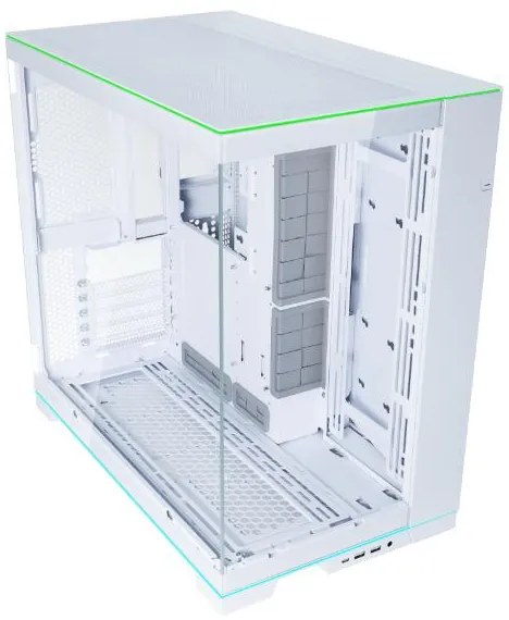 Case|LIAN LI|O11 DYNAMIC EVO RGB|Tower|Case product features Transparent panel|ATX|EATX|MicroATX|MiniITX|Colour White|G99.O11DERGBW.00