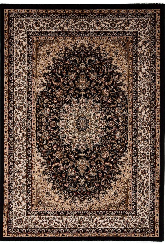 Σετ Χαλιά Κρεβατοκάμαρας 3Τμχ. Teheran 2513 Black Royal Carpet ΣΕΤ (2 67x140 &amp; 67x220) Πολυπροπυλένιο