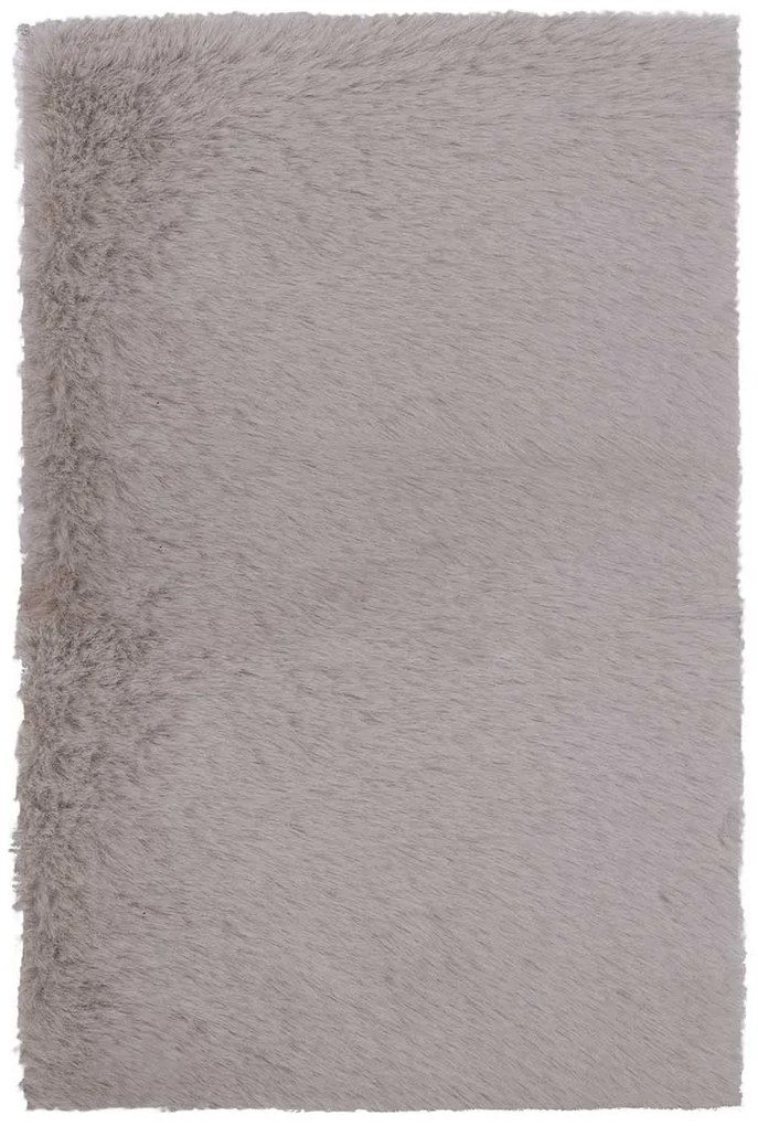 Γούνινο Χαλί Διαδρόμου (67x190) Βιοκαρπέτ Krolik R05 L Grey