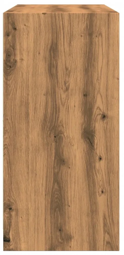 vidaXL Ντουλάπι Artisian Δρυς 102x37x75,5 εκ. από Επεξεργασμένο Ξύλο