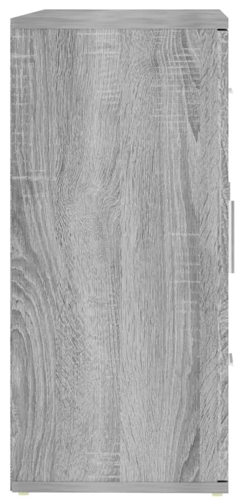 Ντουλάπι Γκρι Sonoma 91 x 29,5 x 65 εκ. από Επεξεργασμένο Ξύλο 823348