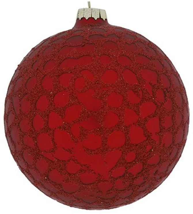 Χριστουγεννιάτικη Μπάλα 013.777952 10cm Red
