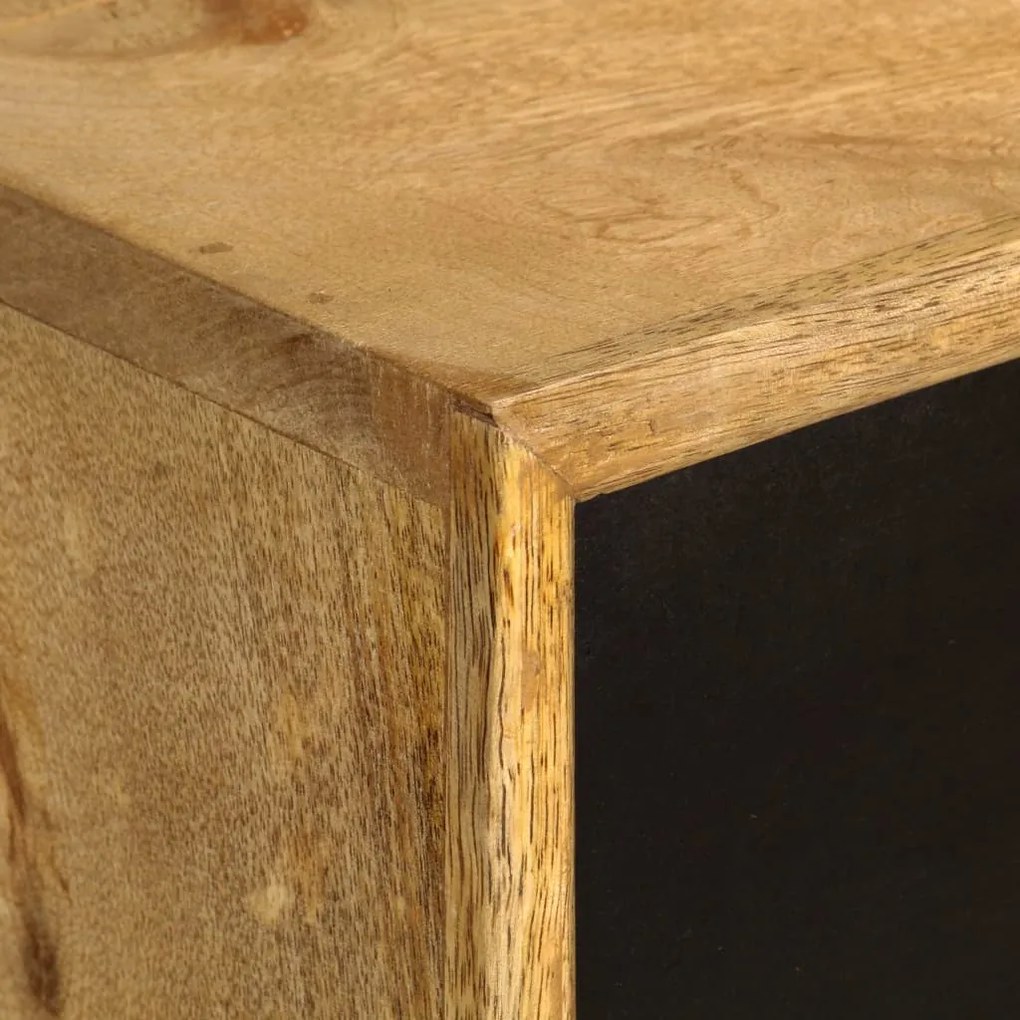 vidaXL Γραφείο με Συρτάρια 130 x 50 x 80 εκ. από Μασίφ Ξύλο Μάνγκο