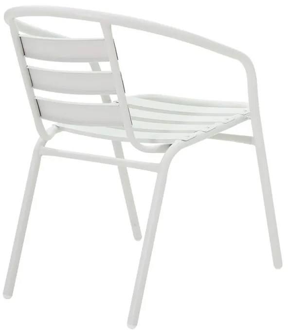 Καρέκλα - Πολυθρόνα Tade μέταλλο λευκό 54x62x74 εκ. 54x58x73 εκ.