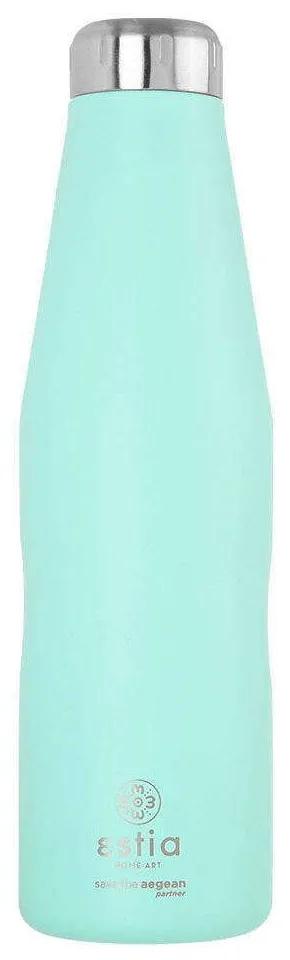 Ισοθερμικό Μπουκάλι Travel Flask 01-16593 Save Aegean 750Ml Ανοξείδωτο Pastel Green Estia