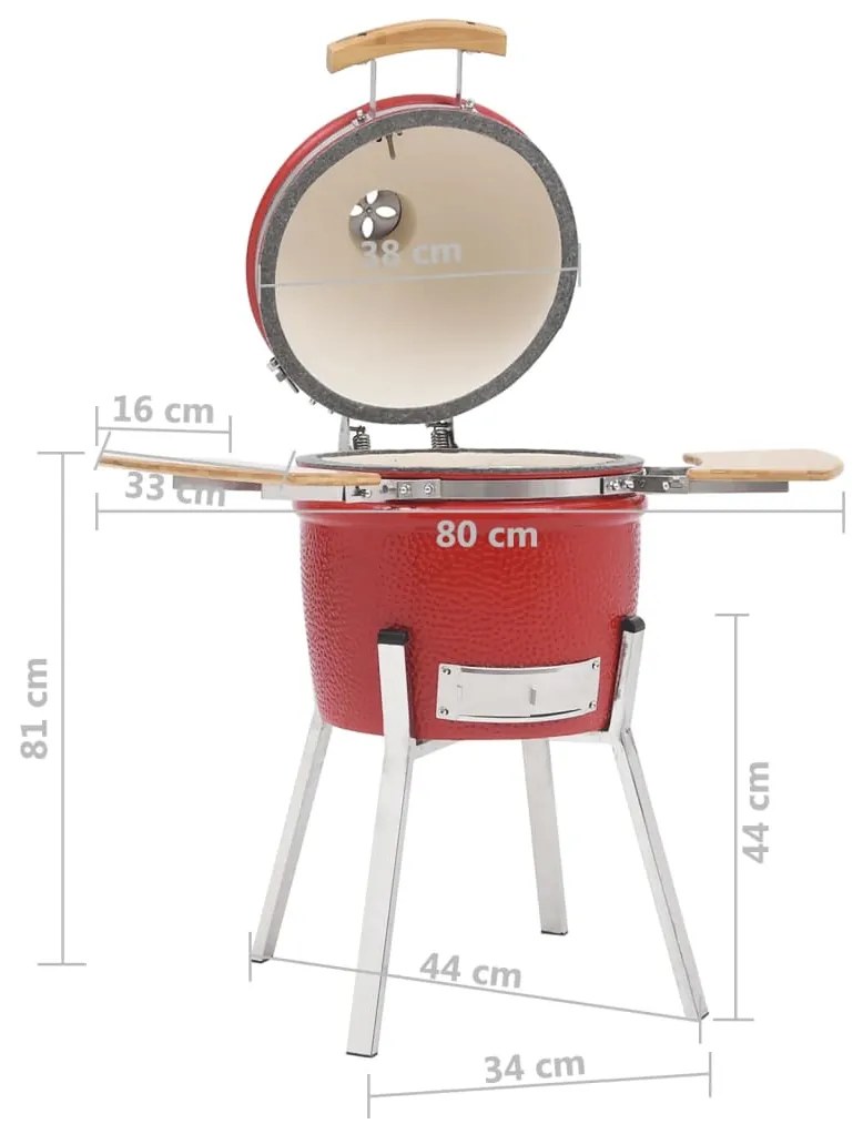 ΨΗΣΤΑΡΙΑ ΚΑΠΝΙΣΤΗΡΙΟ KAMADO 81 ΕΚ. ΚΕΡΑΜΙΚΗ 316096