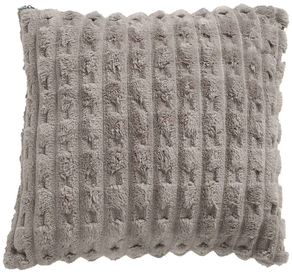 Διακοσμητικό Μαξιλάρι Fleece (40x40) Das Home Sherpa 1177 Taupe