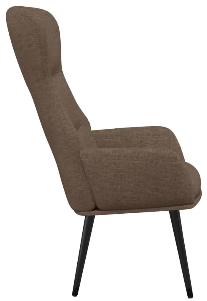 vidaXL Πολυθρόνα Relax Taupe Υφασμάτινη