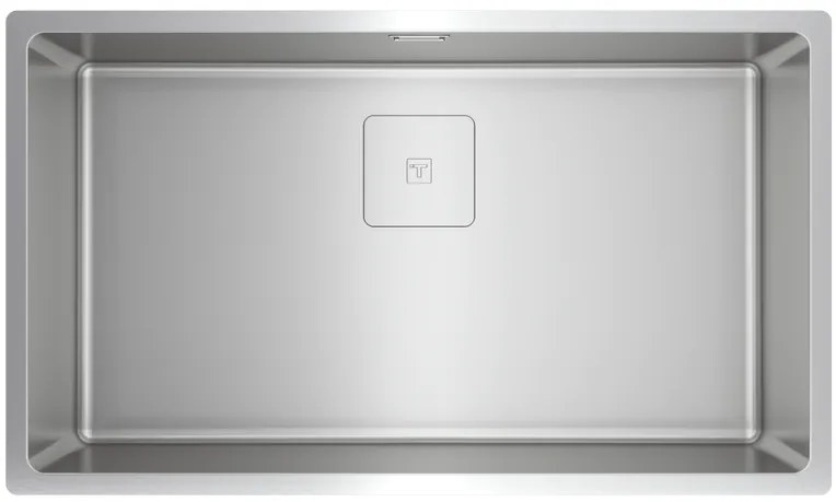 Teka FLEX LINEA  PURECLEAN 71.40 RS 15 Ανοξείδωτος Λείος Υποκαθήμενος/Επικαθήμενος/Επίπεδος Νεροχύτης 80 cm