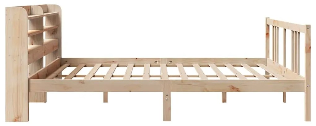 vidaXL Πλαίσιο Κρεβατιού με Κεφαλάρι 180x200 εκ. από Μασίφ Ξύλο Πεύκου