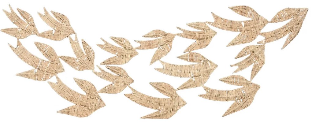 Διακόσμηση τοίχων Home ESPRIT Φυσικό Shabby Chic 126 X 5 X 40 CM