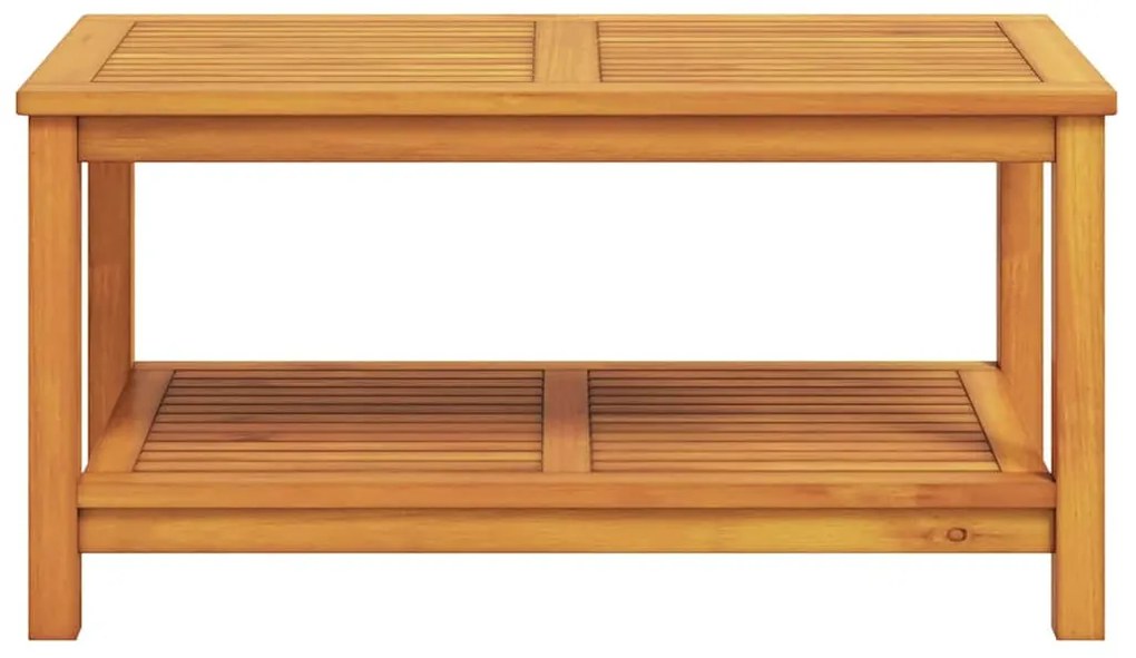 vidaXL Τραπεζάκι σαλονιού Καφέ 110 x 55 x 45 cm Μασίφ ξύλο ακακίας