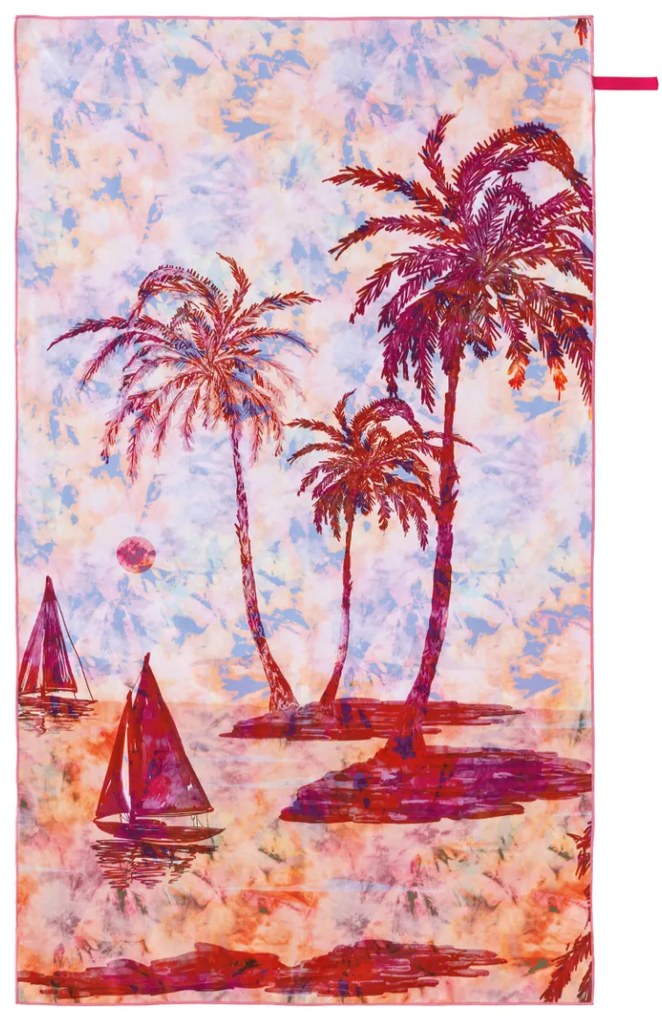 Πετσέτα Θαλάσσης Microfiber (90x160) Palamaiki Beach Towels EM24
