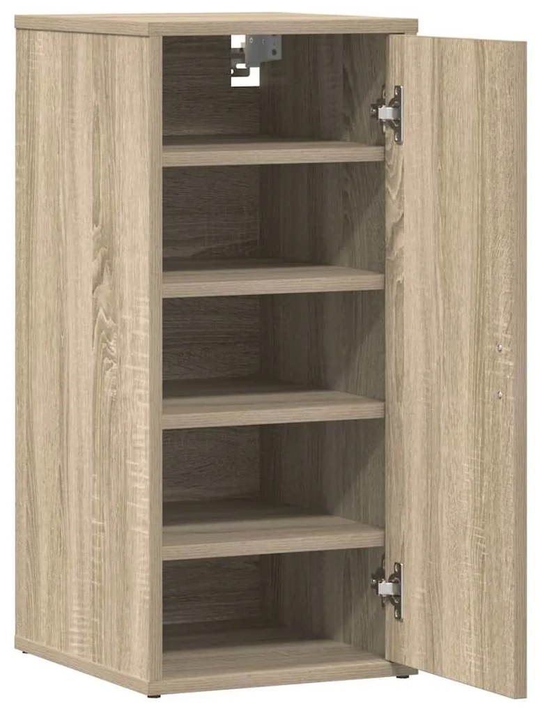 vidaXL Παπουτσοθήκες 2 τεμ. Sonoma Δρυς 32x35x70 εκ. από Μοριοσανίδα