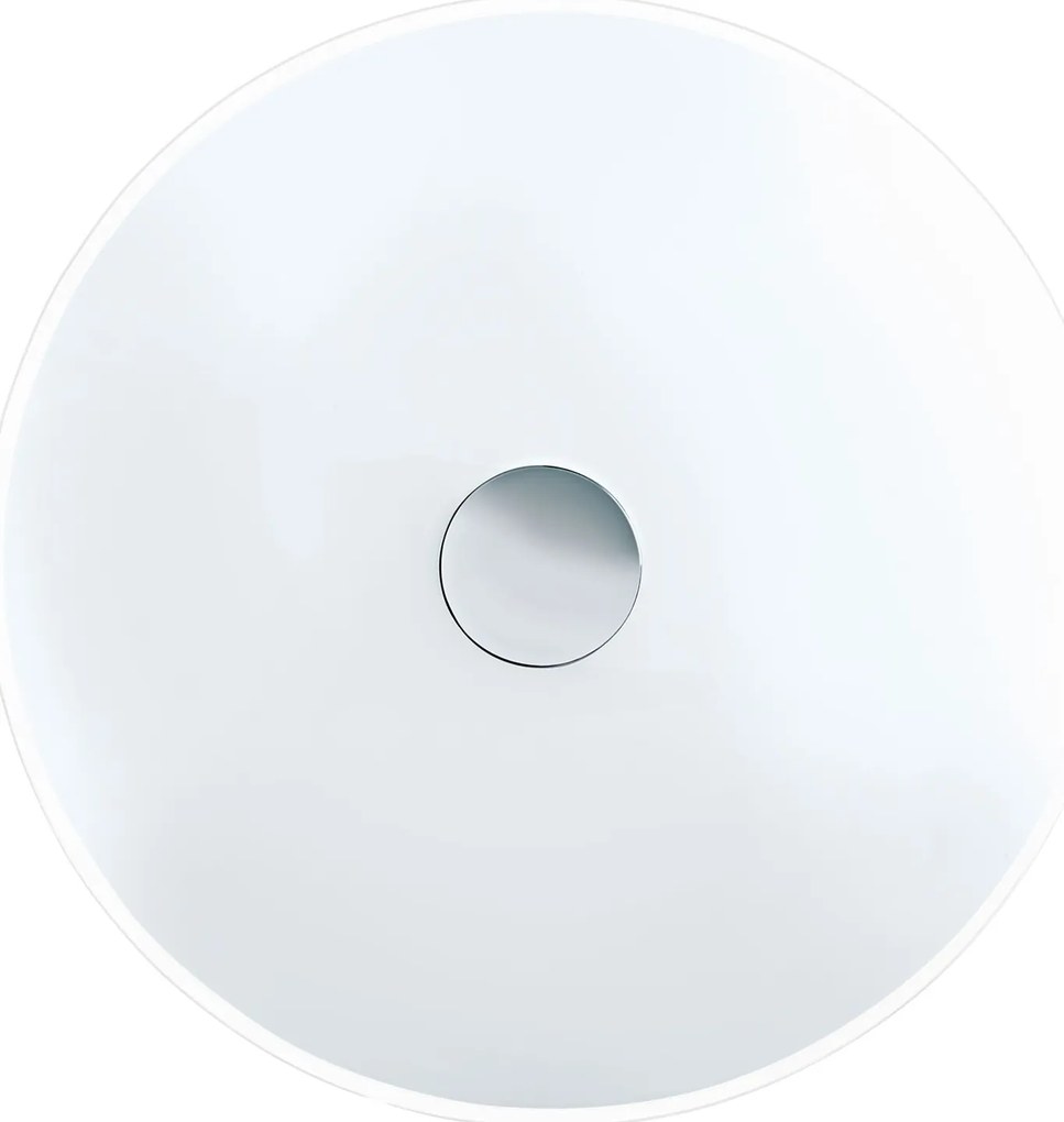 Φωτιστικό Οροφής Nude 91248 White-Silver Eglo Μέταλλο,Γυαλί