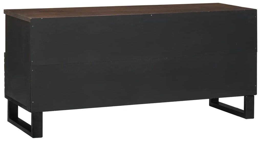 vidaXL Ντουλάπι Τηλεόρασης 100x33.5x46 εκ από Στερεό και Επεξεργασμένο Ξύλο