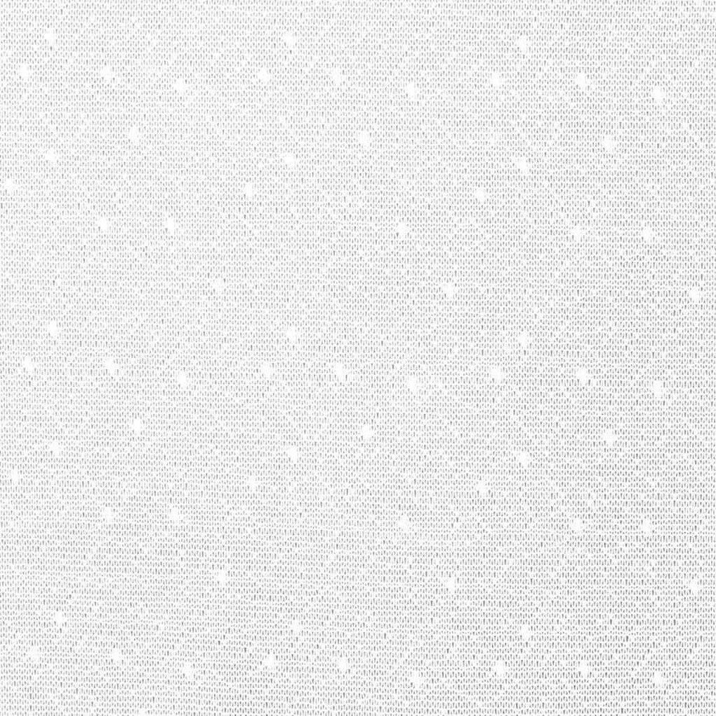 vidaXL Κουρτίνα Δαντέλας με κουρτίνες Λευκό 150 x 160 cm Πολυεστέρας