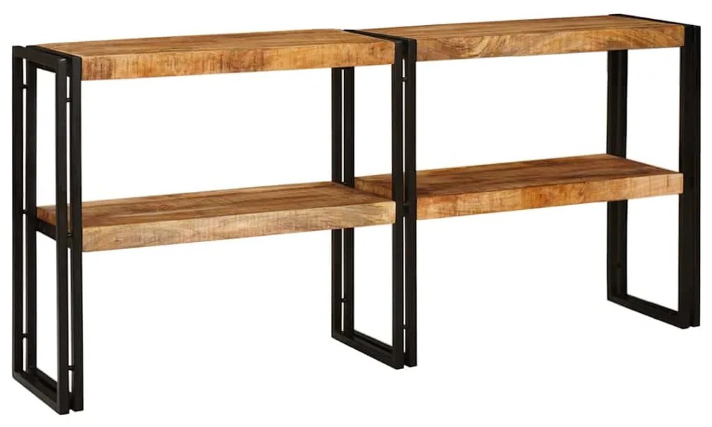 vidaXL Τραπέζι κονσόλας Καφέ 160 x 33 x 75 εκ. Μασίφ ξύλο μάνγκο