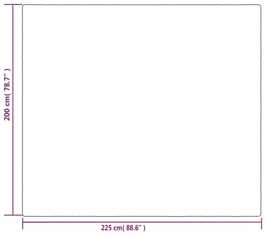 Κουβέρτα Βαρύτητας με Κάλυμμα Γκρι 200x225 εκ. 13 κ. Υφασμάτινη - Γκρι