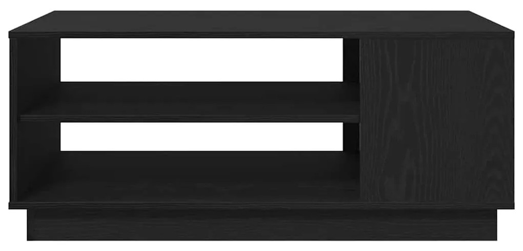 vidaXL Τραπεζάκι σαλονιού Μαύρη δρυς 102 x 55 x 43 cm
