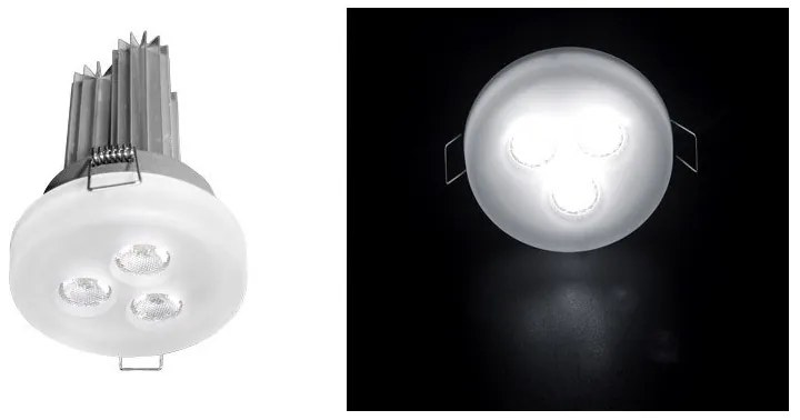 Χωνευτό Σποτ Φωτιστικό Οροφής 3x3W LED 30° Lumen-21-71333000-Λευκό 21-71333000