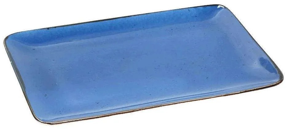 Πιατέλα Σερβιρίσματος Terra TLF108K6 30,5x21x2,5cm Blue Espiel Πορσελάνη