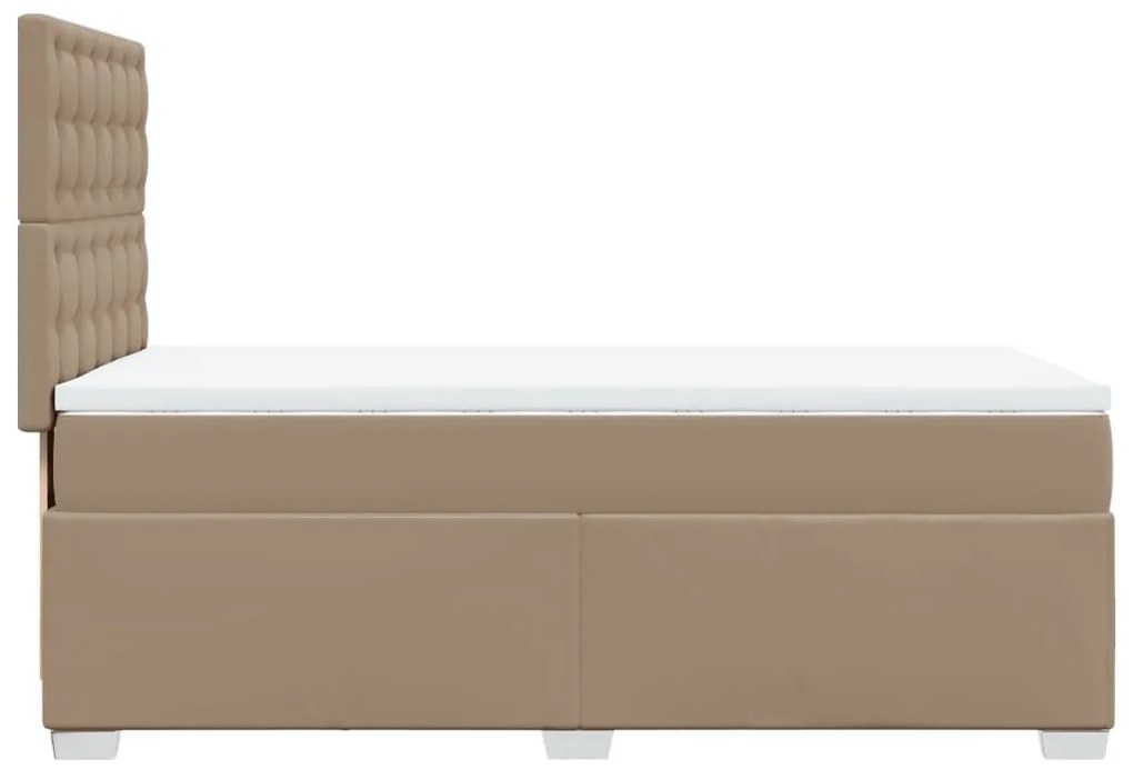 ΚΡΕΒΑΤΙ BOXSPRING ΜΕ ΣΤΡΩΜΑ ΚΑΠΟΥΤΣΙΝΟ 100X200ΕΚ.ΑΠΟ ΣΥΝΘ.ΔΕΡΜΑ 3290711